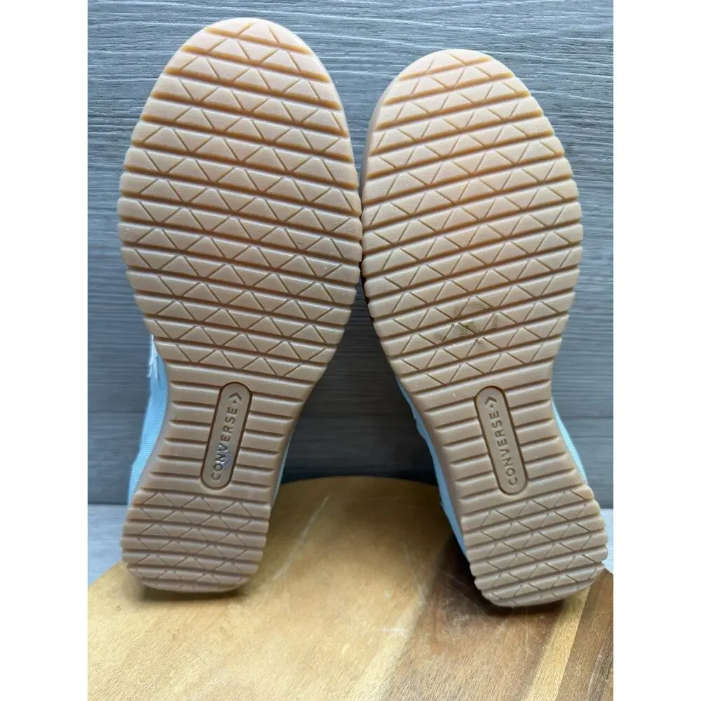 Converse Run Star Trainer Ox Suede Pool Blue Gum Womens 8 - Picture 7 of 9